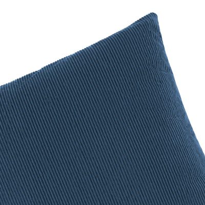 Cushion cover corduroy -  Blue