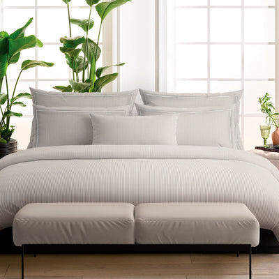Taie(s) d'oreiller satin de coton - Saclay Taupe