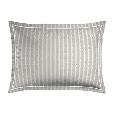 Taie(s) d'oreiller satin de coton - Saclay Taupe