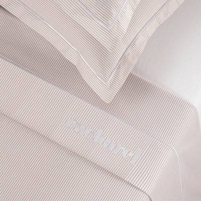 Sheet set cotton percal - Saclay Taupe