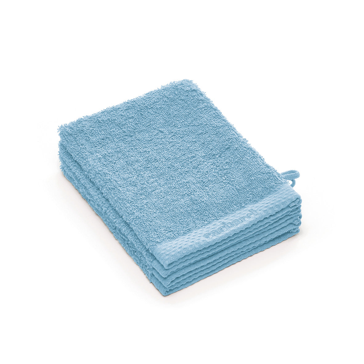 Washcloth combed cotton - Brise - 4 x (15 x 21 cm)