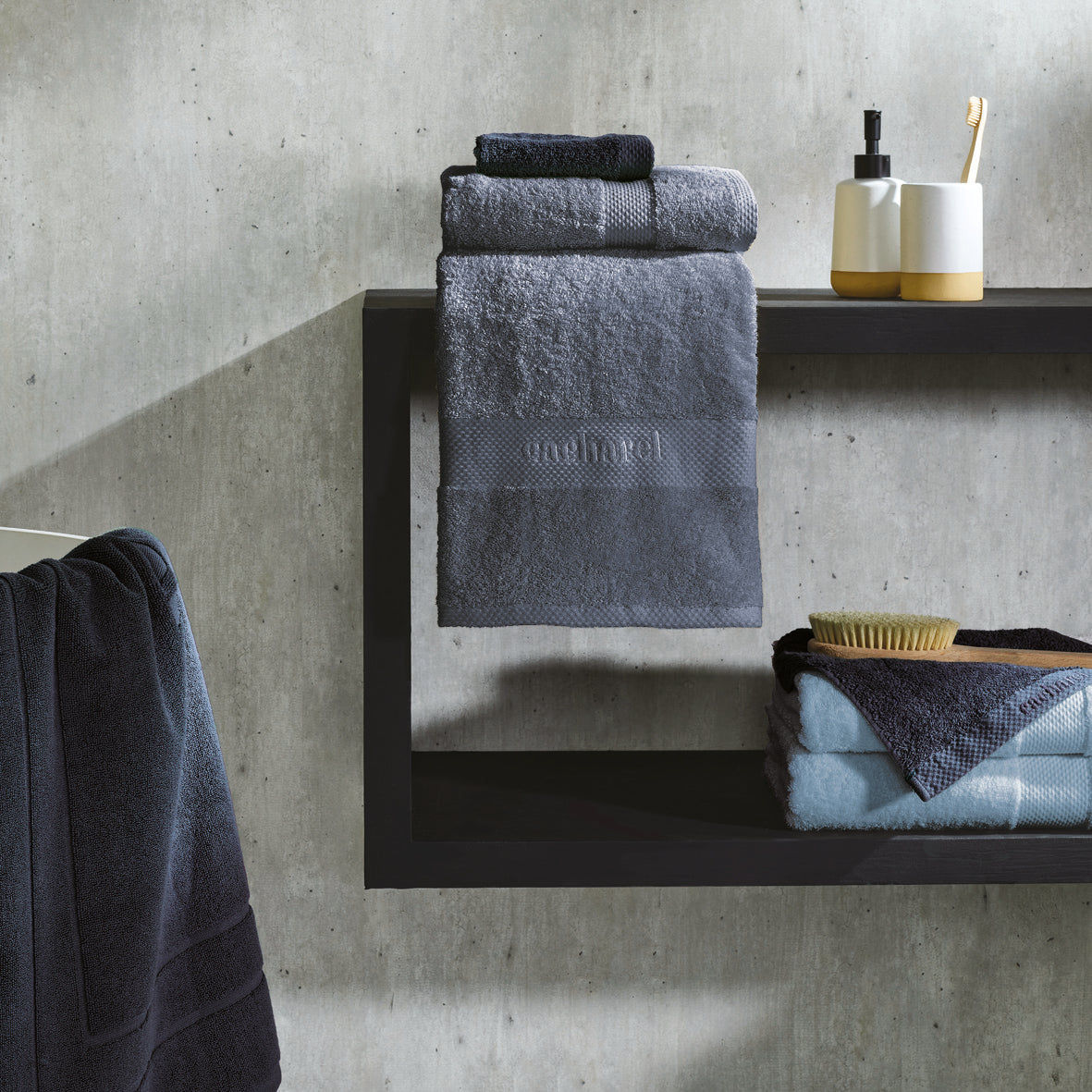 Bath towel combed cotton - Brise - 100 x 150 cm