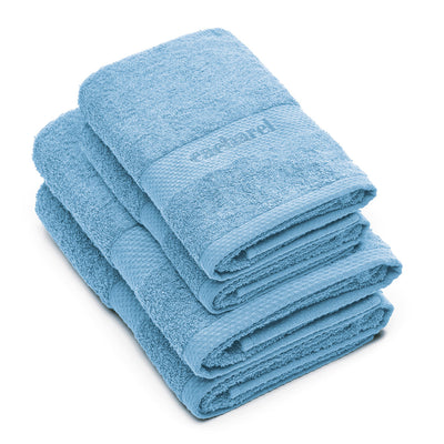 Hand towel + bath towel combed cotton - Brise - 2 x (50 x 100 cm) + 2 x (70 x 140 cm)