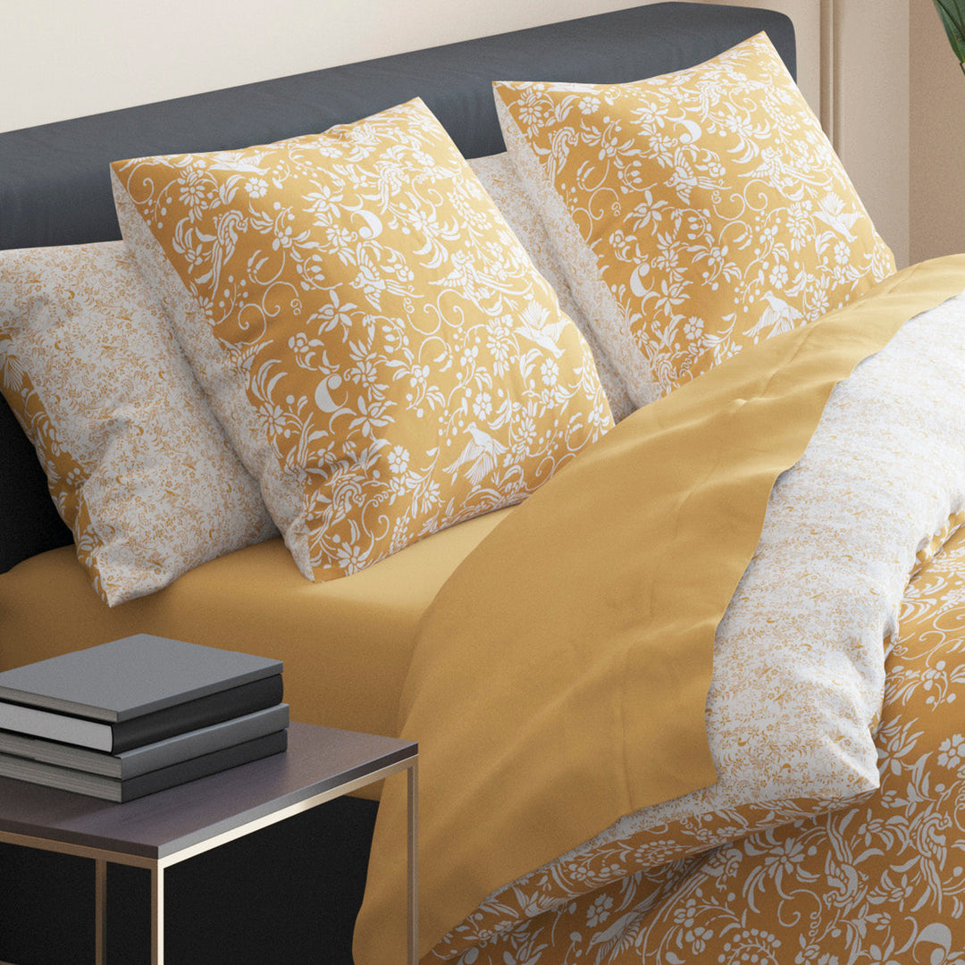Drap-housse En Jersey Coton - Taille 90-100 X 200 Cm, Jaune - Qualité Supérieure 140 G/m², Bord Élastique, Ökotex