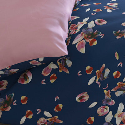 Duvet cover cotton satin - Aurore Pink